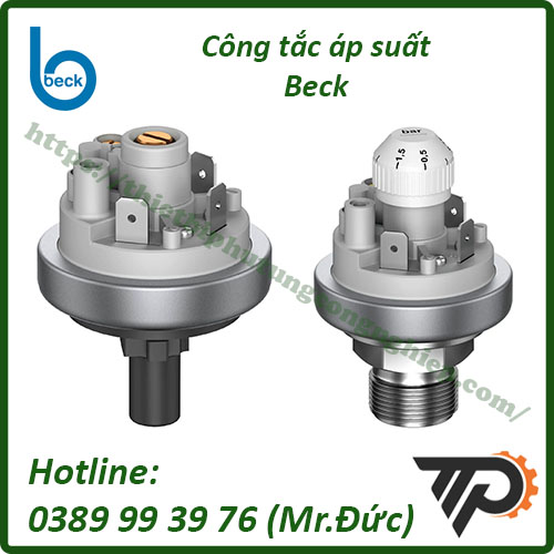 Công tắc áp suất Beck - Đại lý Beck Việt Nam