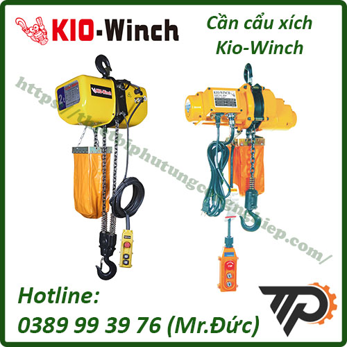Cần cẩu xích Kio Winch chính hãng