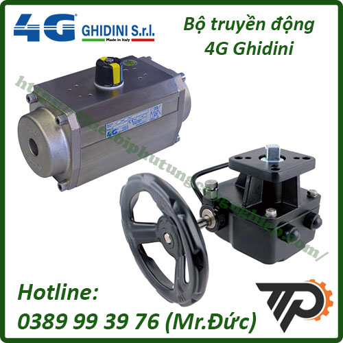 Bộ truyền động 4G Ghidini chính hãng