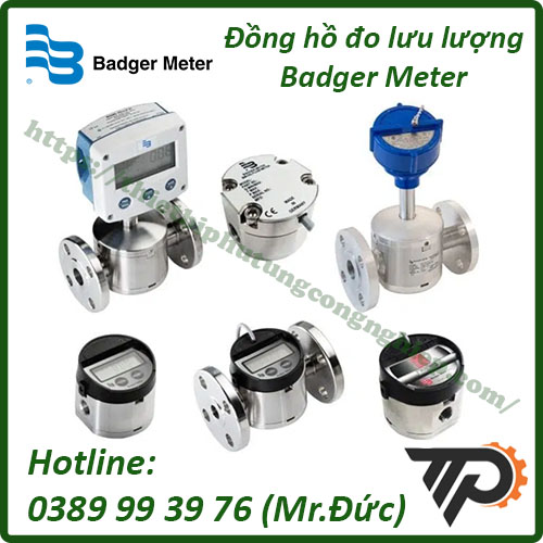 Đồng hồ đo lưu lượng Badger Meter chính hãng