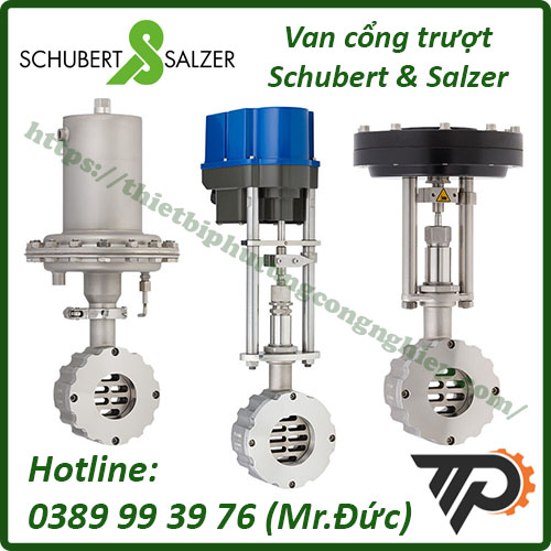 Van cổng trượt Schubert & Salzer chính hãng