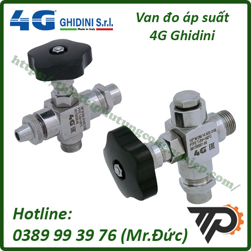 Van đo áp suất 4G Ghidini Chính Hãng