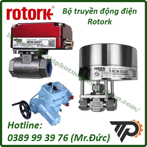 Bộ truyền động điện Rotork chính hãng
