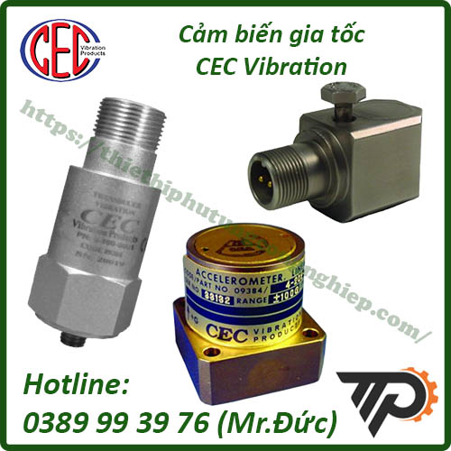 Cảm biến gia tốc CEC Vibration chính hãng