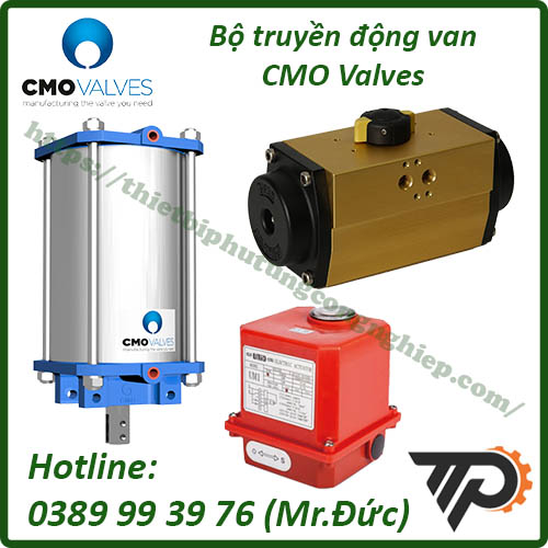 Bộ truyền động van CMO Valves chính hãng